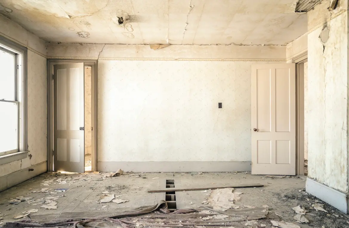 Waste disposal crew managing a cleanout project in West Pottsgrove